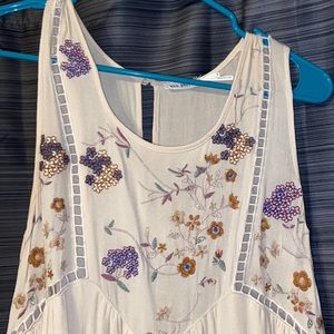 Embroidered dress